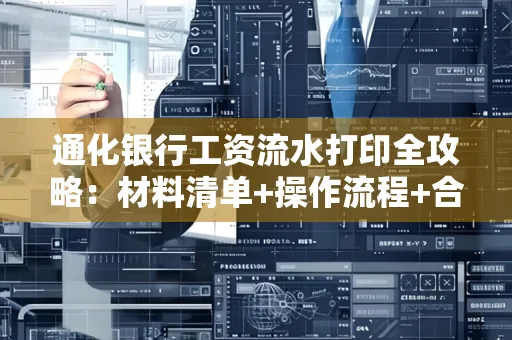 通化银行工资流水打印全攻略：材料清单+操作流程+合规要点