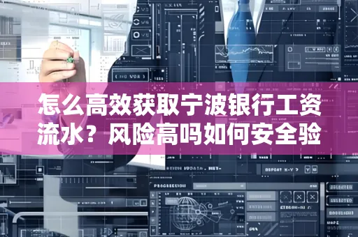 怎么高效获取宁波银行工资流水？风险高吗如何安全验证？