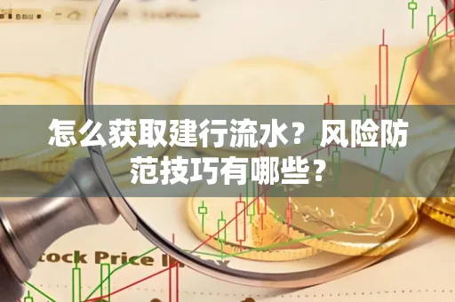 怎么获取建行流水?风险防范技巧有哪些? 怎么获取建行流水?风险防范技巧有哪些?